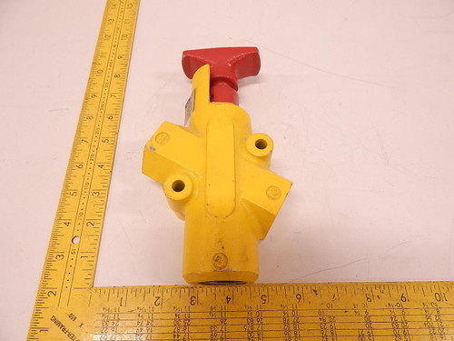 PARKER LV30A PNEUMATIC LOCKOUT SAFETY VALVE T75081