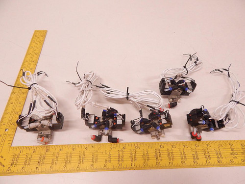 LOT OF 10 SMC NVJ3220 SOLENOID VALVE T75030