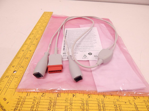 GE GENERAL ELECTRIC HEALTHCARE 2021196-004 INVASIVE BLOOD PRESSURE CABLE T74813
