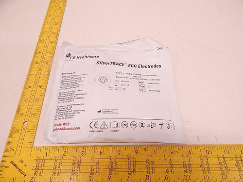 GE GENERAL ELECTRIC HEALTHCARE 2014780-001 SILVERTRACE ECG ELECTRODES T74848
