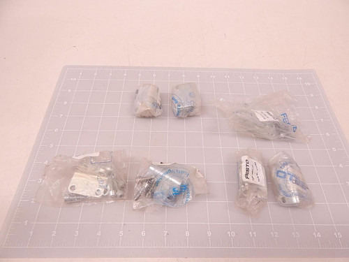 LOT OF 7 FESTO HNC-32 PNEUMATICS T72436