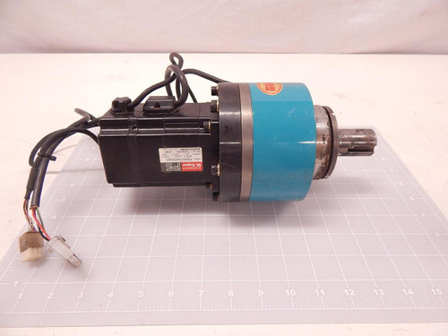 SANYO DENKI KAMOSEIKO P50B07040DXS50 BR 125SH MOTOR W/ BALL REDUCER T75520