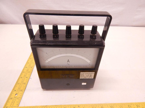 YEW YOKOGAWA HOKUSHIN ELECTRIC 12819M AMP METER T77011