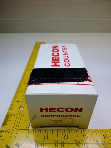 HECON CORPORATION G0468189 COUNTER TOTALIZER 8DIGIT T14202
