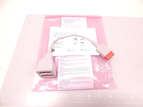 GE GENERAL ELECTRIC HEALTHCARE 2005772-001 INVASIVE BLOOD PRESSURE CABLE T76452