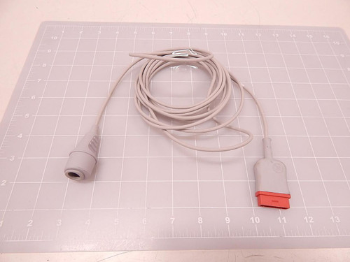 GE GENERAL ELECTRIC HEALTHCARE 2021197-003 INVASIVE BLOOD PRESSURE CABLE T76453
