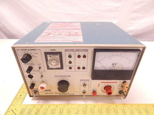 KIKUSUI TOS8750 5 KV AC/DC VOLTAGE WITHSTAND TESTER T77146