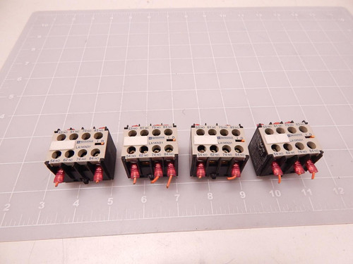 LOT OF 4 TELEMECANIQUE LA1KN31 CONTACTORS T76690