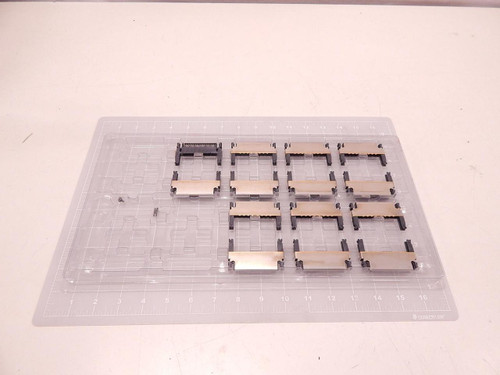 LOT OF 14 AMP 704105-4 CARD SOCKET CONNECTORS T76564