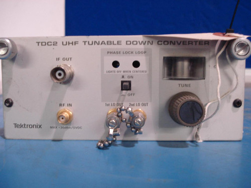 TEKTRONIX TDC2 UHF TUNABLE DOWN CONVERTER T5253
