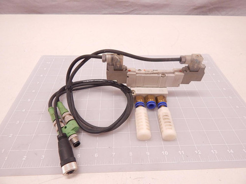 SMC SY7340-5DZ SOLENOID VALVE W/ BASE T78416