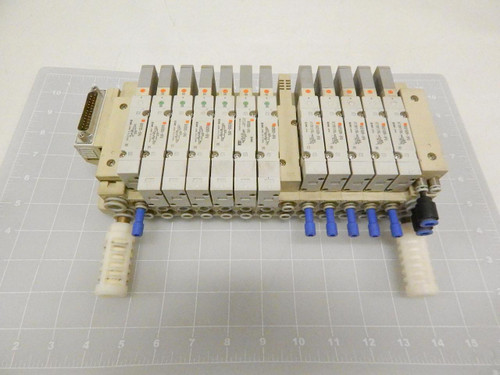 LOT OF 12 SMC SV2100R-5FU SOLENOID VALVES T73522