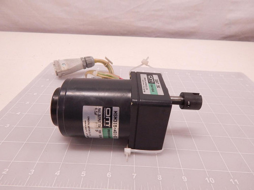 ORIENTAL MOTOR 3GN7.5K MSM315-401-E1 SPEED CONTROL MOTOR 15 W 100 V 50/60 HZ W/ GEAR HEAD T78987