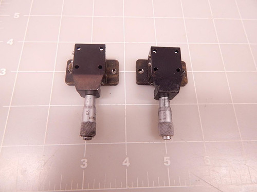 LOT OF 2 308-00084-00 MICRO METER ASSEMBLY T73929