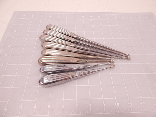 LOT OF 8 MILTER CURETTES