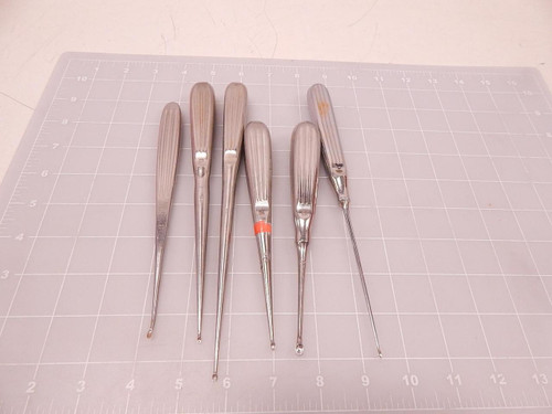 LOT OF 6 SUPREME J1F CURETTES T78626