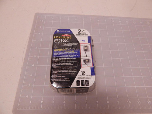 INTERMATIC WP3100C FLEXI-GUARD IN-USE WEATHERPROOF RECEPTACLE COVER T80896