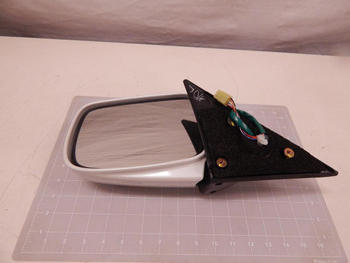 SUBARU TEM 42293 91031AE42BWH LH LEFT SIDE WHITE POWER MIRROR T81451