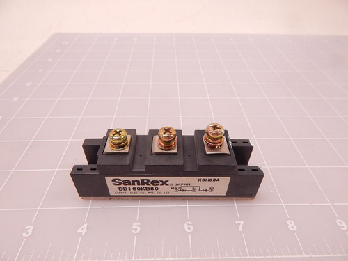 SAN REX DD160KB80 SEMI CONDUCTOR MODULE T81481
