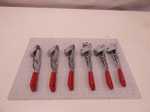 LOT OF 6 AMF 6841-2 PUSH PULL CLAMP T81397