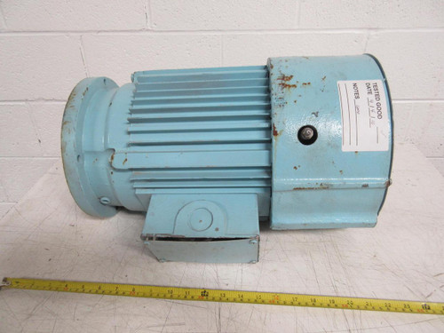 US MOTORS TU MOTOR 10 HP 230 460 V 27.6 13.3 A 1740 RPM 6 HZ 3 PH T81503