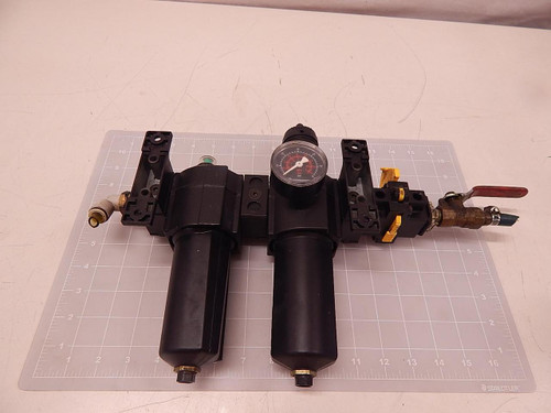 NORGREN F74C-4AD-AD0 PNEUMATIC AIR FILTER ASSEMBLY T82314