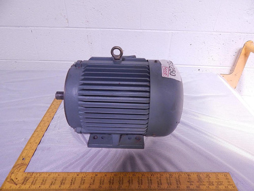 WORLDWIDE WWES5-18-184TC INDUSTRIAL ELECTRIC MOTOR 230/460 V 60 HZ 1750 RPM 12.6/6.3 A 3 PH T82388