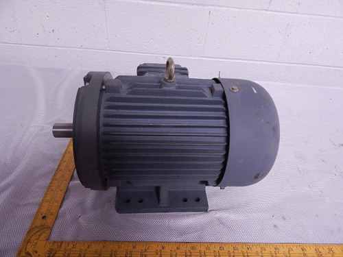 WORLDWIDE WWEM5-18-184TC INDUSTRIAL ELECTRIC MOTOR 230/460 V 60 HZ 1750 RPM 13.8/6.9 A 3 PH T82396