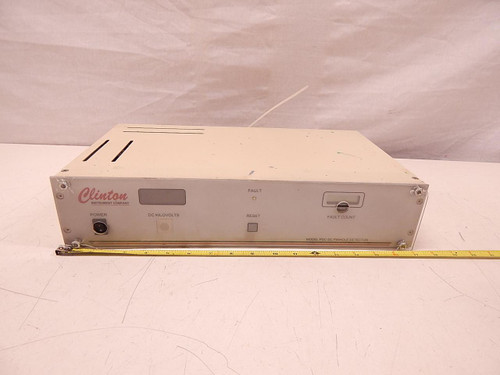 CLINTON PDC-20 MODEL PDC DC PINHOLE DETECTOR T82444