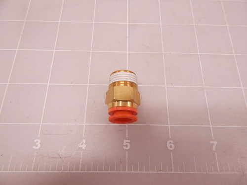 LOT OF 15 SMC KQ2H11-36S 4GLJ8 3/8" FITTINGS T82555