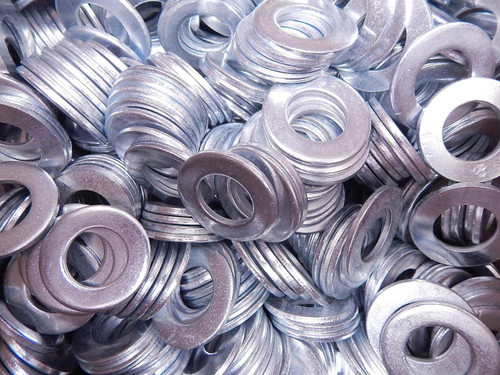 LOT OF 3200 75RWSA0Z 3/4 SAE FLAT WASHER STL Z/CL T82580