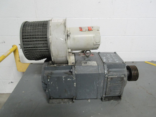 B & M MACHINERY 7103-26-0858A2 01KS508339C-HBT3 DUTY MASTER AC MOTOR 1/2 HP 240/480 V 3 PH 3450/2850 RPM EA56C FR 1.5/.75 A T82280