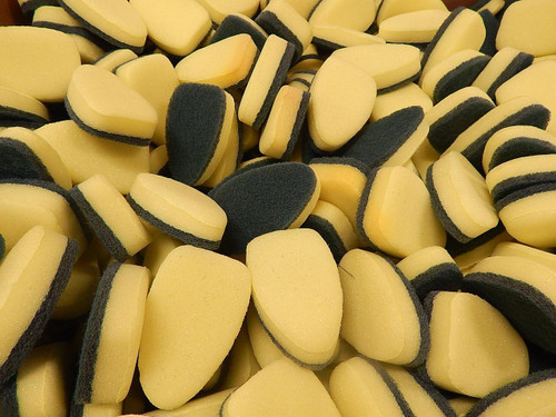 CASE OF 600 3M SCOTCH-BRITE GREEN WEB DW HEAVY DUTY DISHWAND HEADS