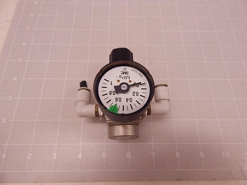 SMC AR20K-01BG REGULATOR W/ GAUGE T83453