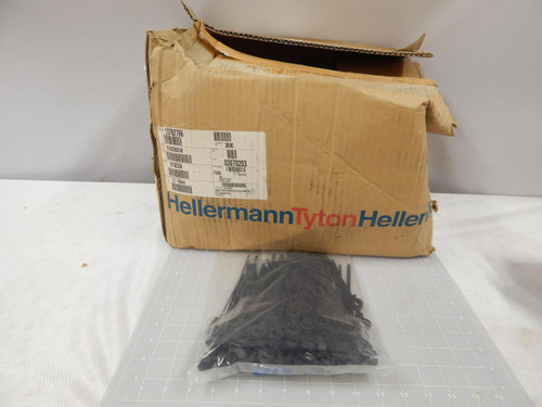LOT OF 3000 HELLERMANN TYTON T50SOSSBD-M10-HSW INSULOK HEAT STABILIZED WEATHER RESISTANT T84171