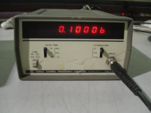 HP 5382A 225MHZ FREQUENCY COUNTER T5456