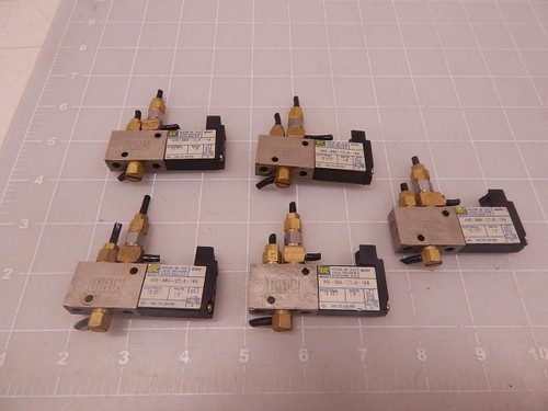 LOT OF 5 MAC 448-AAA-GDJA-1KA SOLENOID VALVE T83071