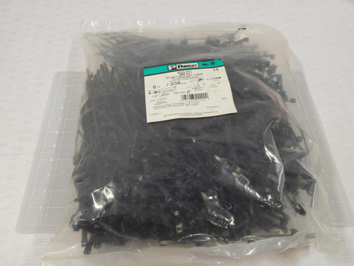 LOT OF 500 PANDUIT PLWP50SE-D30 DNV E-4770 CABLE TIES WING PUSH MOUNT TIE CENTER MOUNTED 8.2 T84308