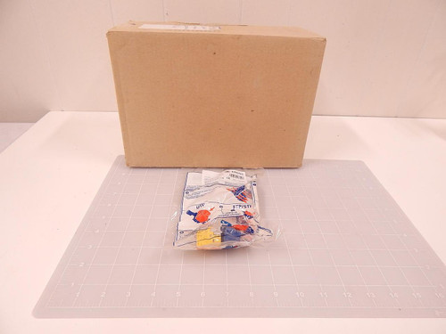 LOT OF 100 ADC KRONE KM8 J UTP CAT. 6 RJ45 YELLOW MODULAR JACKS