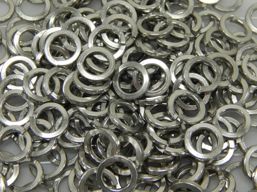 LOT OF 200 TOP ELECTRONICS 91111A132 M8 HIGH COLLAR SPLIT A2 SS WASHER T84789