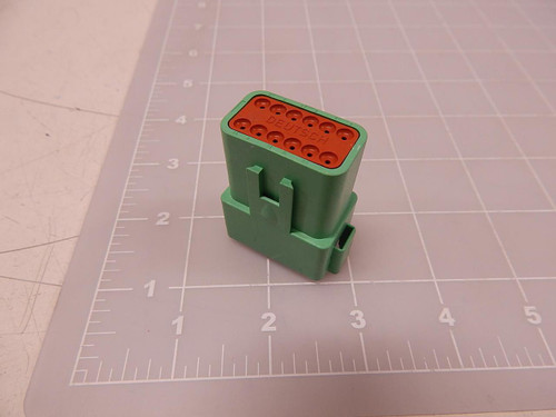 DEUTSCH LADD INDUSTRIES DT04-12PC 550280278 AUTOMOTIVE CONNECTORS DT RECP ASM T84391