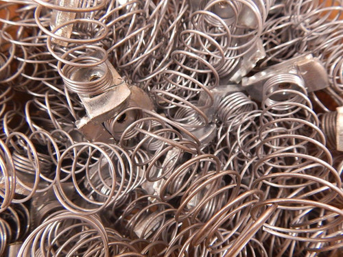 LOT OF 100 TOP ELECTRONICS P55061420 SPRING NUT W/ LONG SPRING T84773