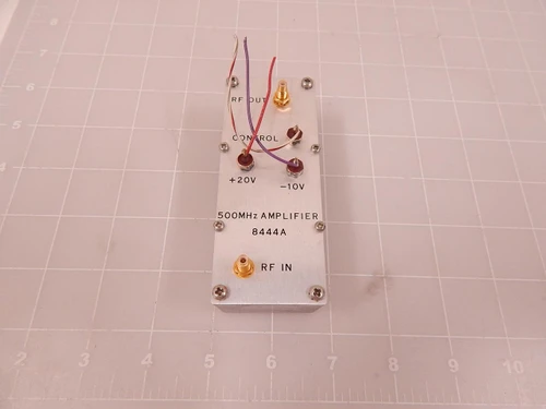 HP HEWLETT PACKARD A-1221 4 08444-60005 5020-3328 500 MHZ AMPLIFIER T85301