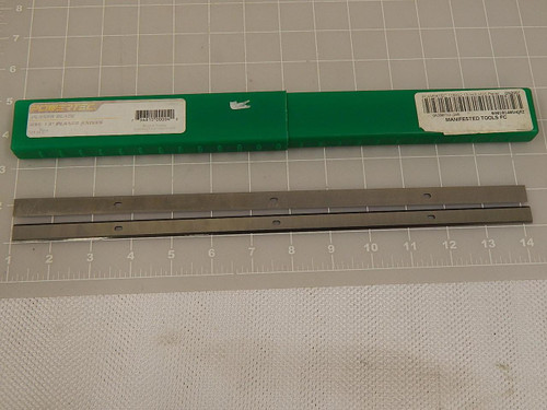 LOT OF 2 POWERTEC H55 13 IN PLANNER KNIVES T85693