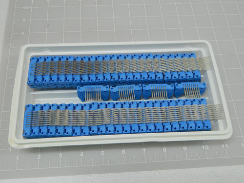 LOT OF 50 THOMAS & BETTS 609-1644ES HEADER CONNECTORS