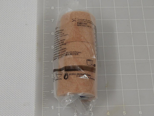 CASE OF 500  1 IN X 5 YD TAN ELF-ADHERENT COBAN WRAPS