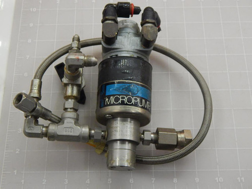 GAST 120HT-955 1AM-NRV-63A REVERSIBLE AIR MOTOR W/ MICROPUMP T87186