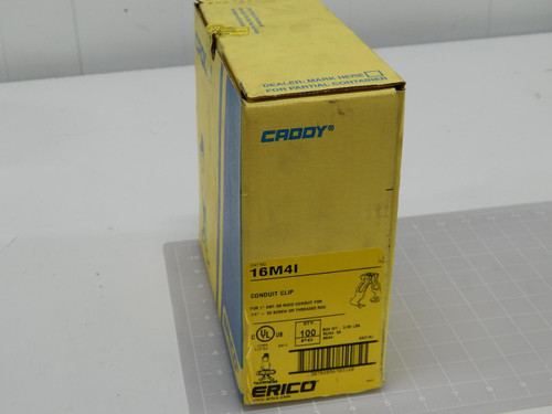 LOT OF 100 ERICO 16M4I CONDUIT CLIP T87700