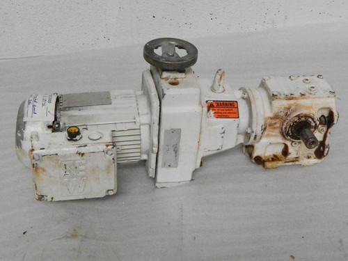 SEW-EURODRIVE SA42D14DT80N4 MOTOR W/ GEAR REDUCER T86886