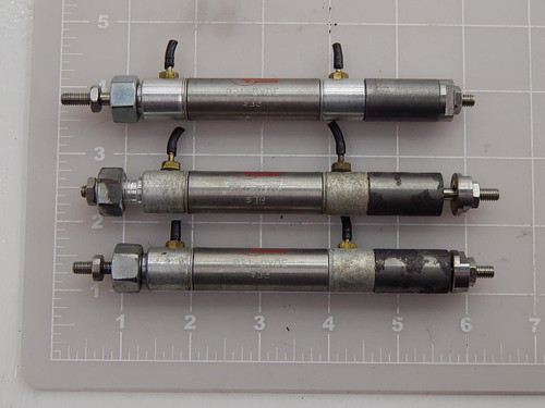 LOT OF 3 BIMBA 021-DXDE CYLINDERS T88249